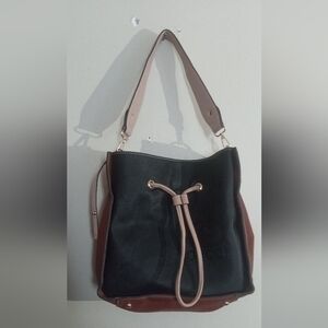 Beautiful Black and Brown Shoulder Bag